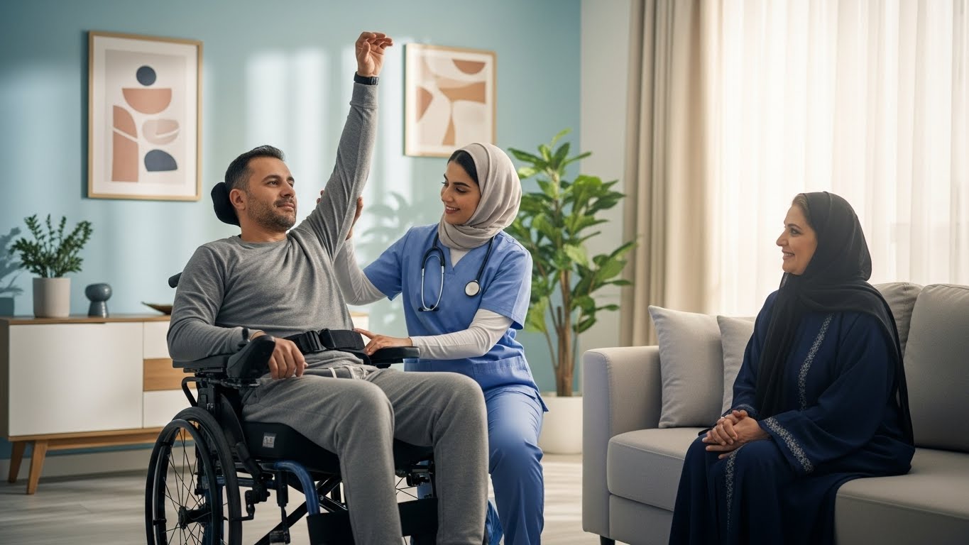 Quadriplegia Physiotherapy Rehabilitation Package (Home Care)