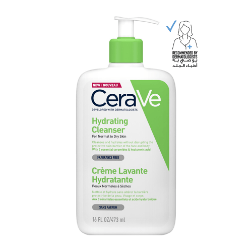 Cerave Hydrating Cleanser for Normal to Dry Skin - 473ml